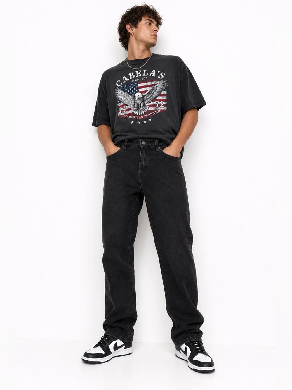 Wrangler Performance Series Black Straight Leg Jeans Men’s 36x32
